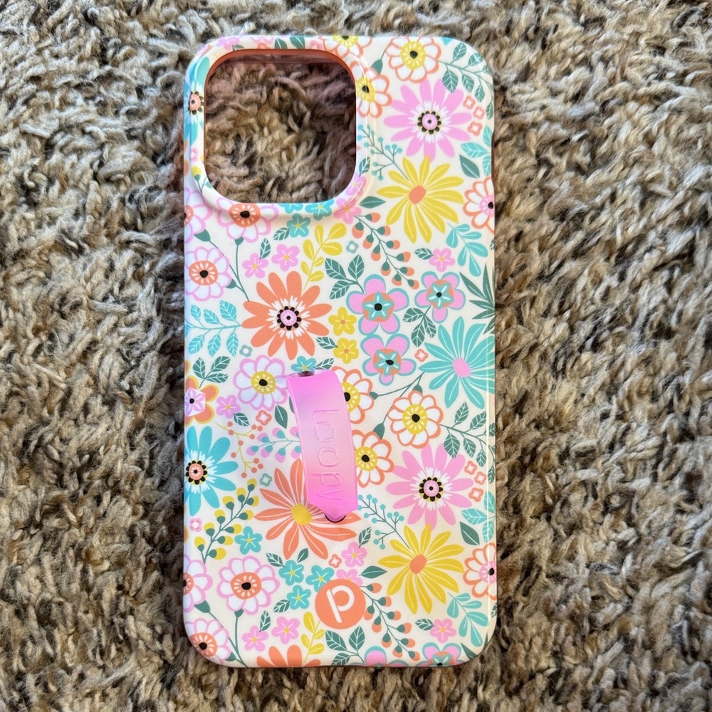 Loopy Case Pastel Floral Phone Case iPhone 15 Pro Max